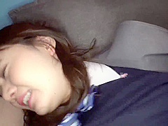 B3K2602-J〇 who fell for the pleasure of electric massager rides a big dick and fucks with creampie