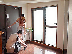 B3L1702-A married woman feels the treatment of a dispatched masseuse