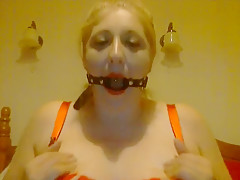 BBW Elle Moon Lipstick Ring Gag Self Bondage