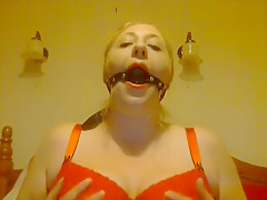 BBW Elle Moon Lipstick Ring Gag Self Bondage