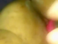 BBW dripping wet and then creaming on her dildo