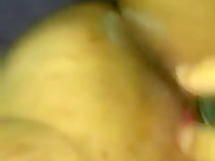 BBW dripping wet and then creaming on her dildo