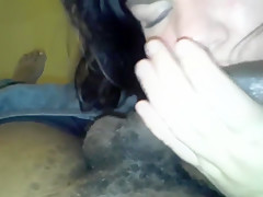 BBW gives a wonderful blow job