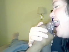 BBW gives a wonderful blow job