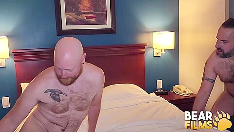 BEARFILMS Ginger Bear Logan Stanley Barebacked By Ryan Roman