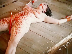BM Angel Kinght - Dripping Hot Wax Torture 11 08 18