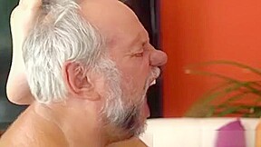 Babe Maggie Enjoys A Mature Cock