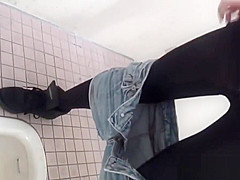 Babes peeing on