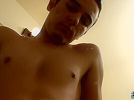 Bathroom Stroking With Wiley - Wiley