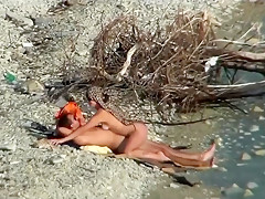 Beach - Couple Fucking on a Public Beach While Walking Past