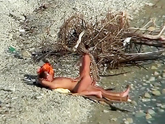 Beach - Couple Fucking on a Public Beach While Walking Past