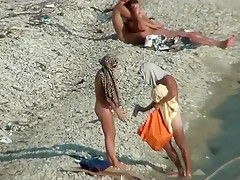 Beach - Couple Fucking on a Public Beach While Walking Past