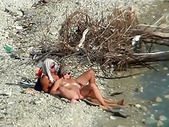 Beach - Couple Fucking on a Public Beach While Walking Past