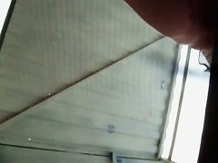 Beach change cabin girl got trimmed cunt and tits spied
