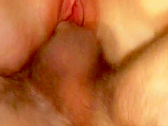 Beautiful Brunette Babe From Germany Gets Her Trimmed Muff Destroyed
