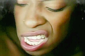Beautiful Ebony With Amazing Tits Gets A Good Buffing 