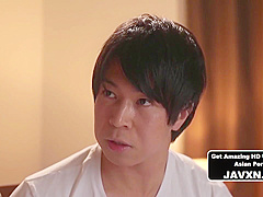 Beautiful Japanese Stepmom With Stepson