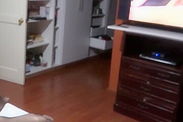 Beautiful Mature Masturbates Deliciously While She Watches Porn On Tv