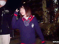Beautiful School Uniform Girl Played