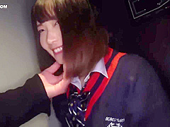 Beautiful School Uniform Girl Played