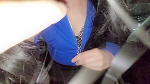 Beautiful Stranger Helped Me Jerk Off  Hot Sex In A Public Parking Lot