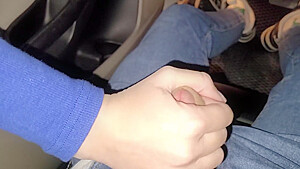 Beautiful Stranger Helped Me Jerk Off  Hot Sex In A Public Parking Lot