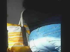 Beautiful buttocks on the bus