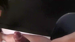 Beautiful student 18+ makes a big black cock cum early