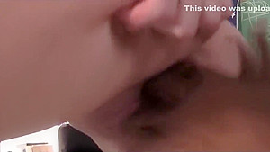 Beautiful student 18+ makes a big black cock cum early