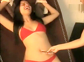 Belly button torture
