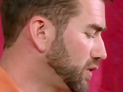Benn Height sucks his mentor's thick cock