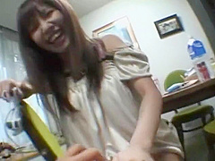 Best Japanese girl Marin Minami in Crazy Threesome, Hardcore JAV video