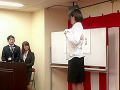 Best Japanese whore in Crazy Public, Striptease JAV video