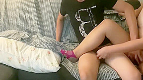 Bhabhi Babe Gets Pounded In Doggystyle With Her Socks On