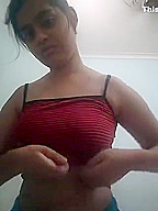 Big Boobs Desi teen 18+ College Girl Strip Teases And Seduces Lover