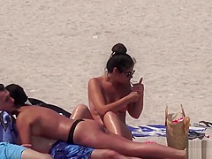 Big Boobs Topless Bikini Sexy teens 18+ Beach HD Video
