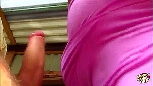 Big Booty Chloe Uses Her Juicy Boobs To Get His Cock Ready For Anal Sex