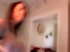 Big Titted Milf Jumping On A Dildo