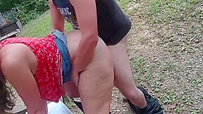 Big ass mature dogging