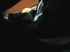 Big ass upskirt amateur brunette slut