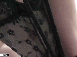 Big butt brunette, Nappi is having amazing sex with a blck guy, just for fun