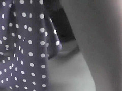 Big buttocks are hiding her thong