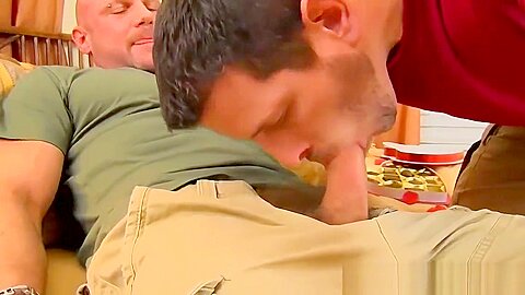 Big daddys big cock fucked and gaped gay jocks ass