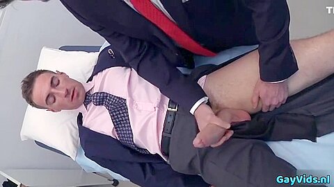 Big dick doctor anal sex and cumshot