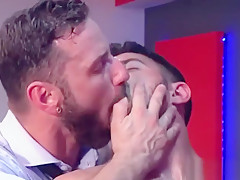 Big dick gay anal sex with cumshot