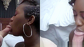 Big ebony teen 18+ gets a hard fuck