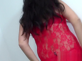Big natural Tits Mature babe masturbate in sexy lingerie