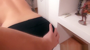 Big titted blonde skank blowjob for cash