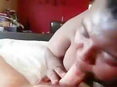 Black Chub sucks off White Chub