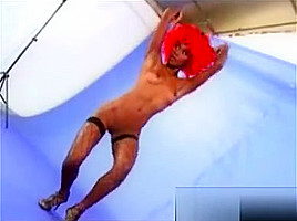 Black Girl Plays On Cam For Photo Shoot